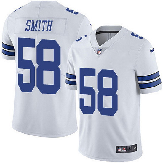 Dallas Cowboys #58 Mazi Smith White Vapor Untouchable Stitched Football Jersey